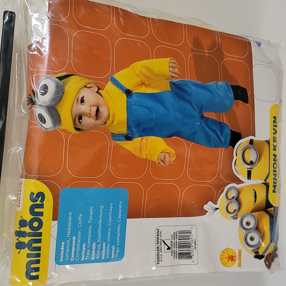 Minion Kevin toddler costume